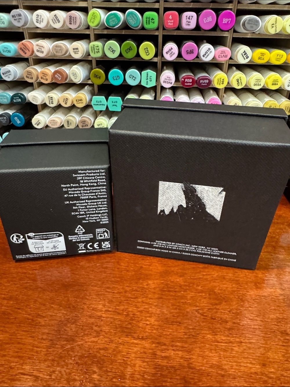 Coach Black Branded Gift Boxes Set - Picture 2 of 7